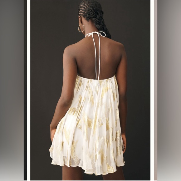 NWT - Anthropologie Halter Swing Dress - Size 1X - Picture 2 of 7